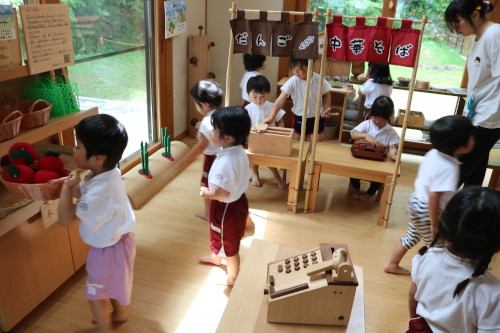 年少組ミニ遠足：木遊館